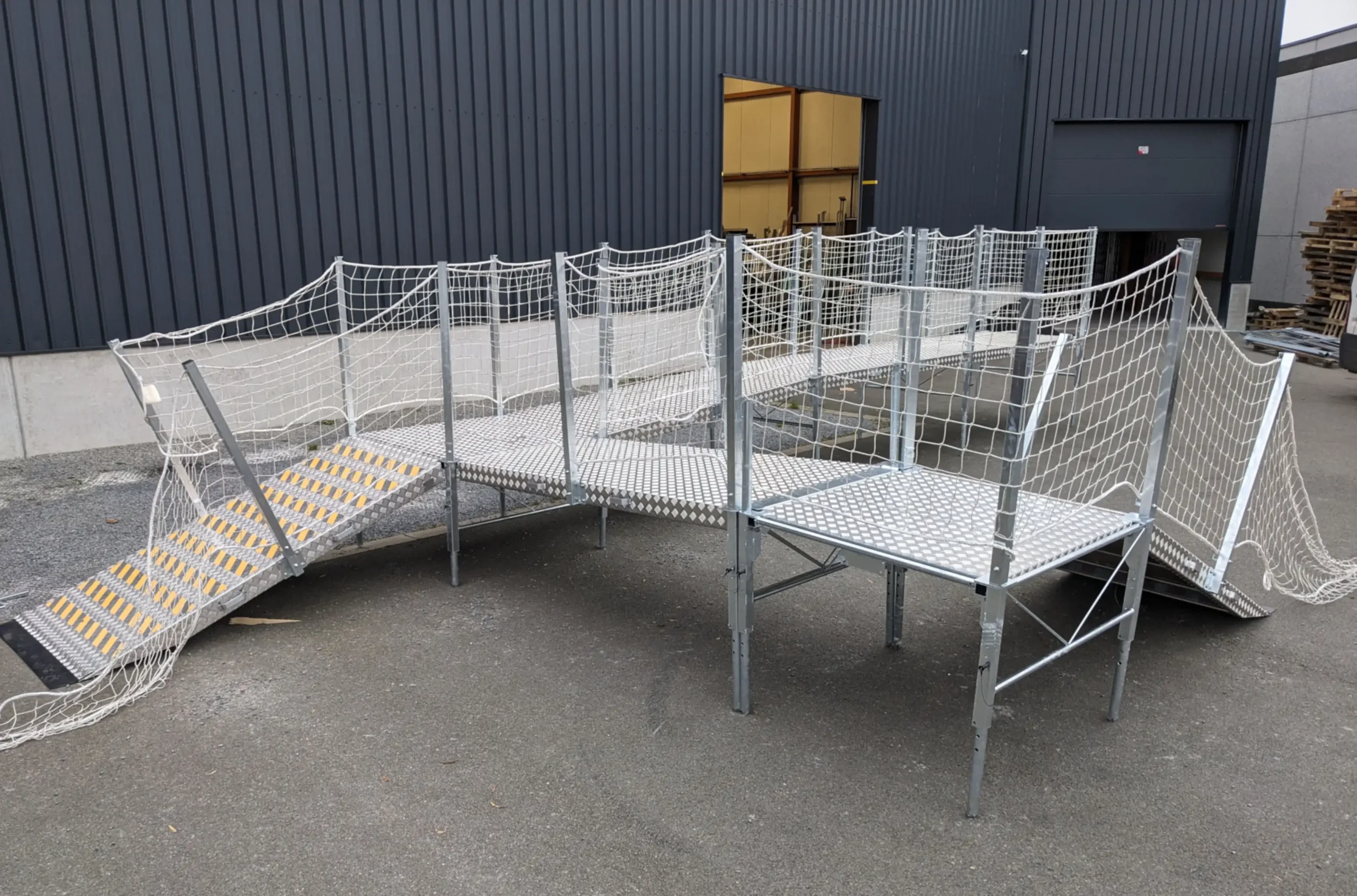 ppui, passerelle, piétonne, inondation, urgence, solutions, gangway, module, pont